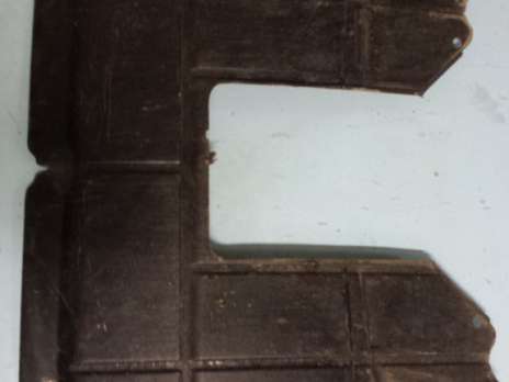 Plaque sous moteur Alfa 147